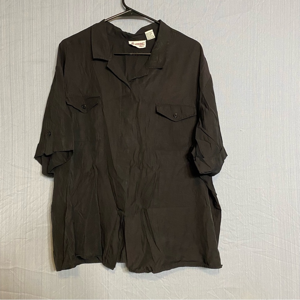 Joanna’s Plus Black Blouse